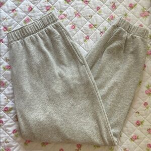 Hollister Fleece Dad Joggers - Gray